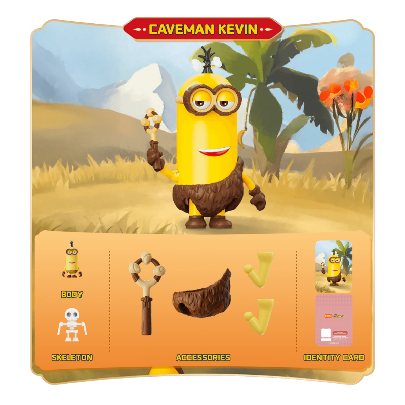 Blokees® Model Kit: Minions Mokoo Series 01, Minions - N - Disguise Blind Boxes
