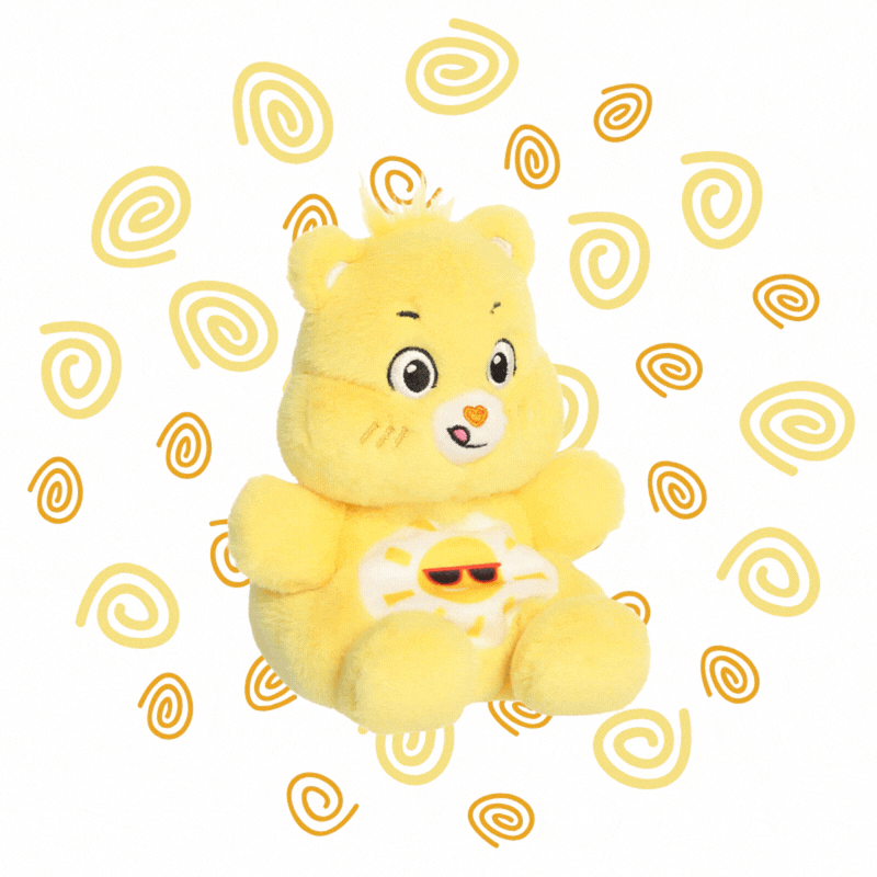 Aurora®, Care Bears™ Palm Pals™ - 5" Funshine Bear