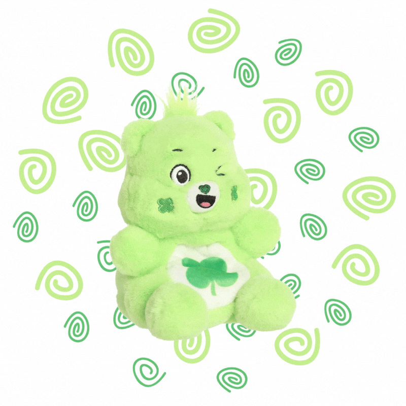 Aurora®, Care Bears™ Palm Pals™ - 5" Good Luck Bear