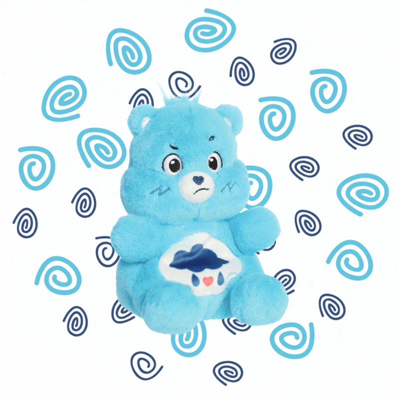 Aurora®, Care Bears™ Palm Pals™ - 5" Grumpy Bear