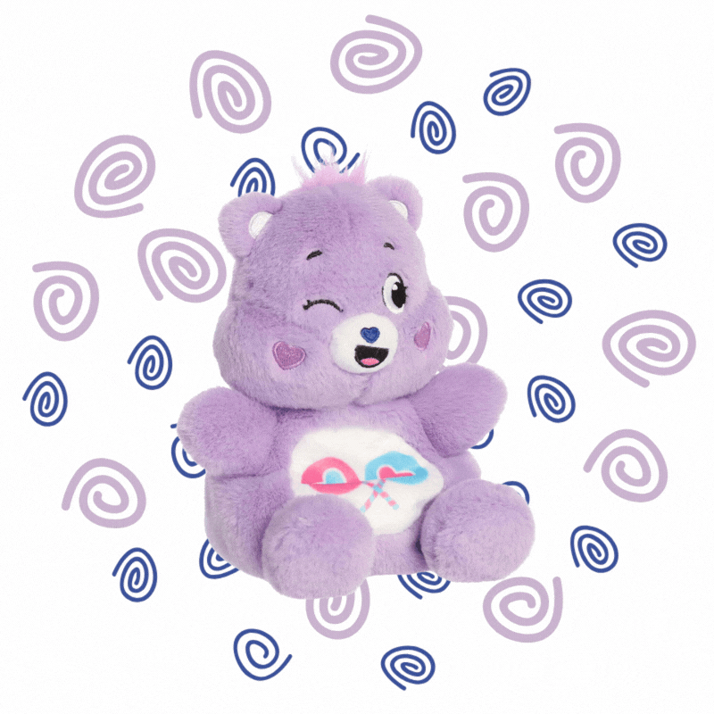 Aurora®, Care Bears™ Palm Pals™ - 5" Share Bear
