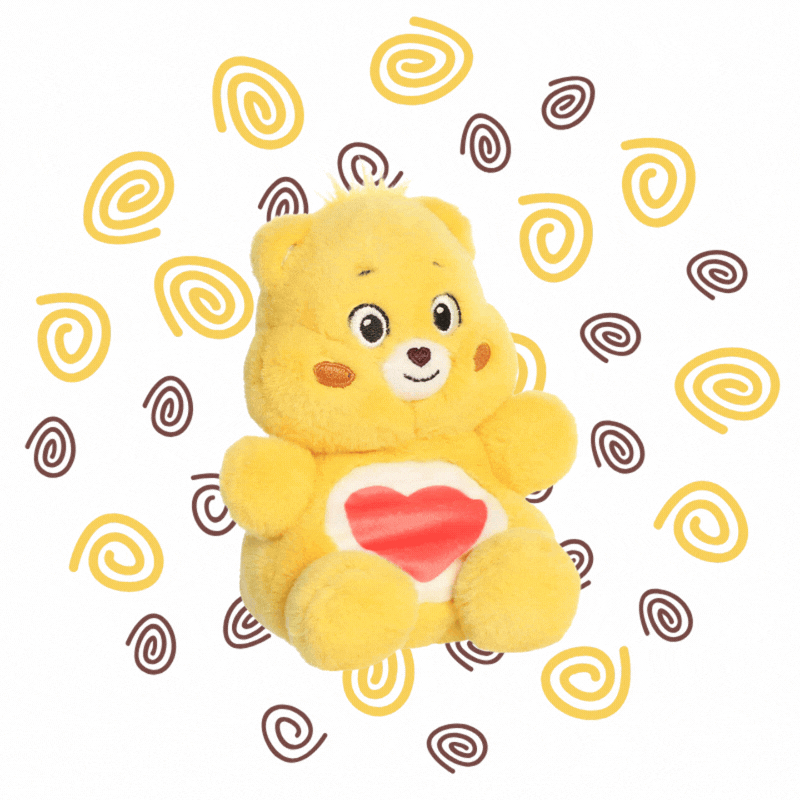 Aurora®, Care Bears™ Palm Pals™ - 5" Tenderheart Bear