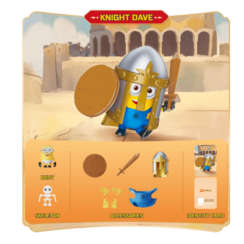 Blokees® Model Kit: Minions Mokoo Series 01, Minions - N - Disguise Blind Boxes