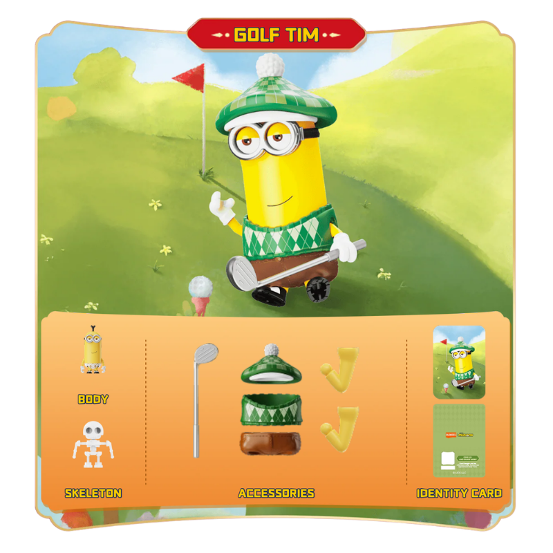 Blokees® Model Kit: Minions Mokoo Series 01, Minions - N - Disguise Blind Boxes