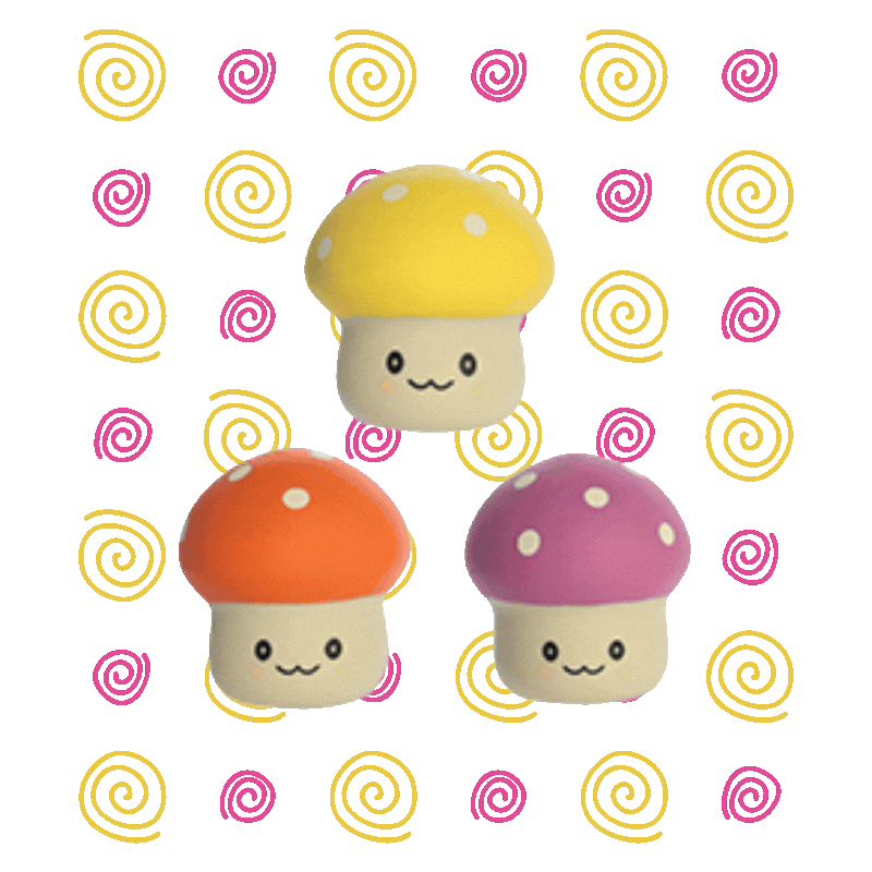 Aurora™ Marshmallow Cuties® Mushroom