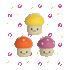 Aurora™ Marshmallow Cuties® Mushroom