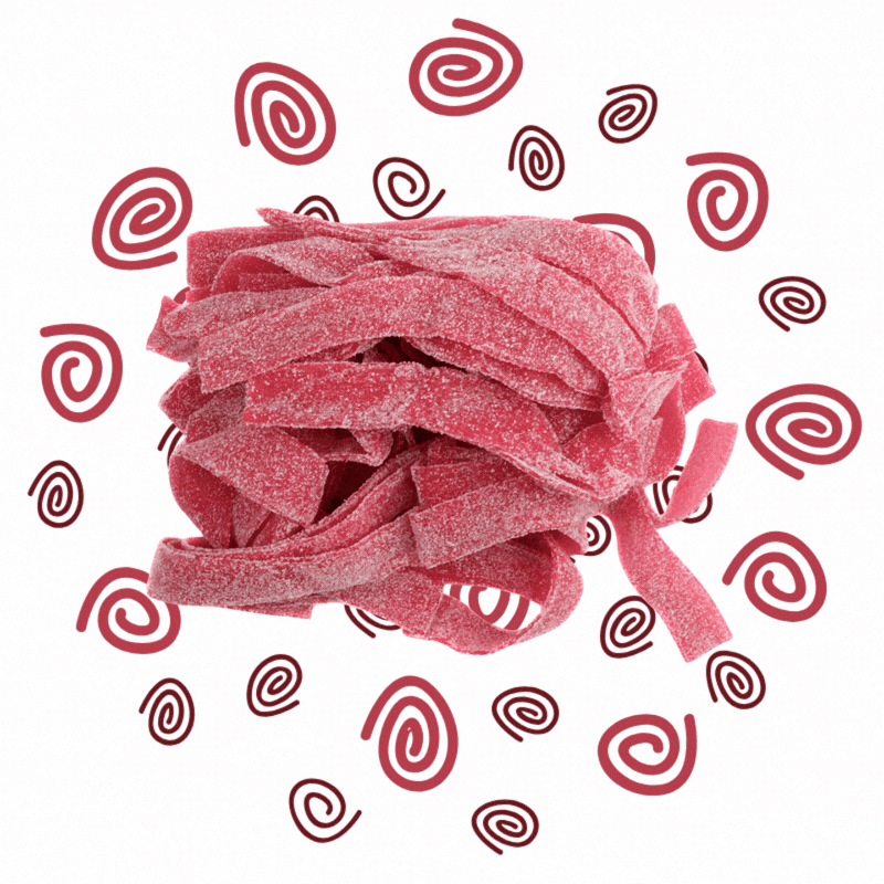 Sour Belts - Wild Cherry, 4 oz.