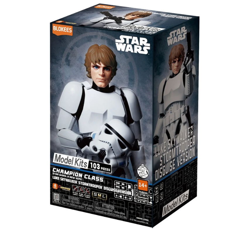 Blokees® Model Kit: STAR WARS, EPV - Luke Skywalker (Trooper Disguise)