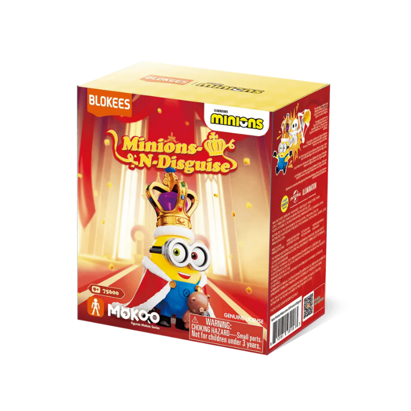Blokees® Model Kit: Minions Mokoo Series 01, Minions - N - Disguise Blind Boxes