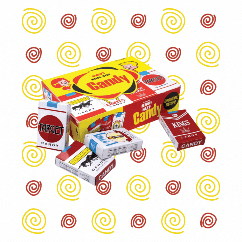Candy Cigarette's, 24 Packs