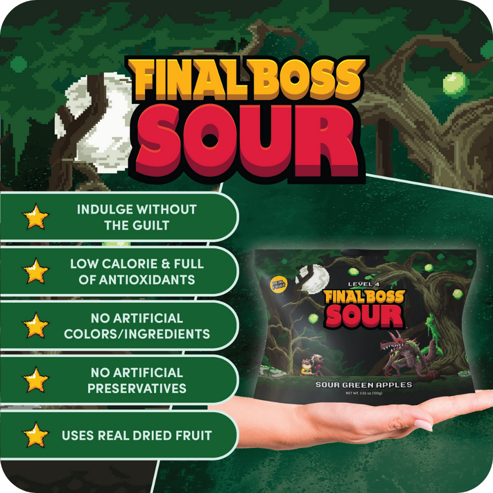 Final Boss Sour® Green Apple (Lvl 4), 3.52 oz.
