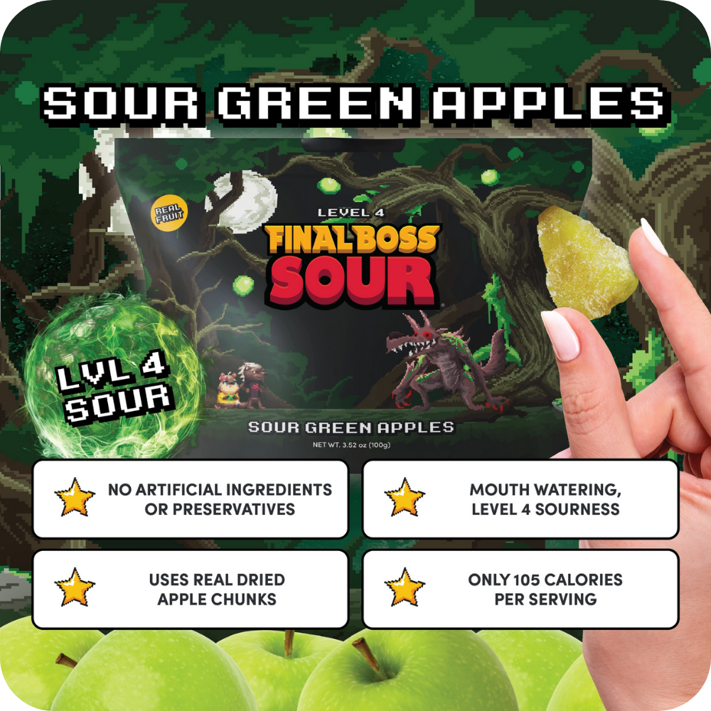 Final Boss Sour® Green Apple (Lvl 4), 3.52 oz.