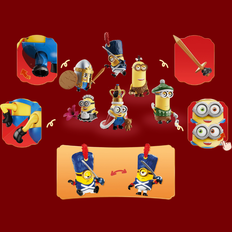 Blokees® Model Kit: Minions Mokoo Series 01, Minions - N - Disguise Blind Boxes