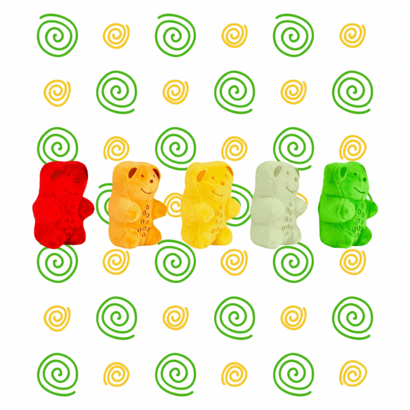 Haribo® Gummy Bears Packaging Plush