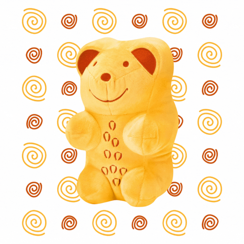 Haribo® Orange Gummi Bear (Orange) 8.5" Plush