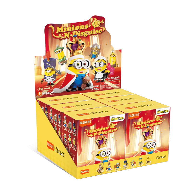 Blokees® Model Kit: Minions Mokoo Series 01, Minions - N - Disguise Blind Boxes