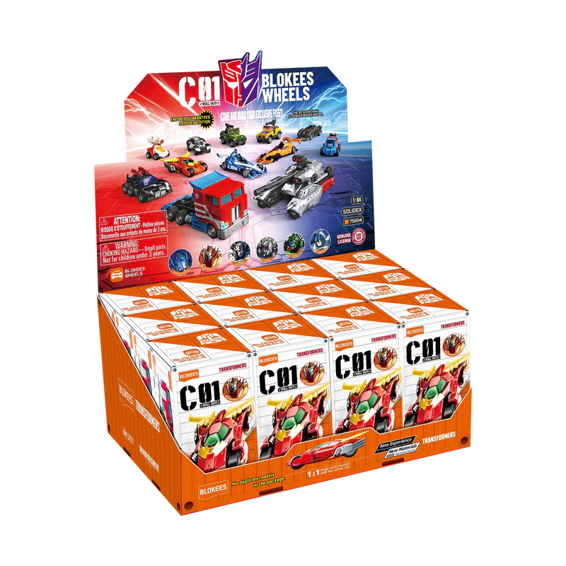 Blokees® Model Kit: Wheels | Transformer C1 Roll Out
