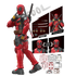 Blokees® Model Kit: MARVEL Deadpool & Wolverine, Champion Class - Deadpool