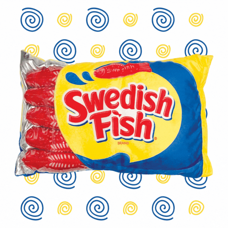 Swedish Fish® Packaging Fleece Plush