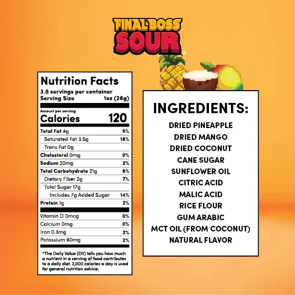 NEW Final Boss Sour® Sour Colada (Lvl 1), 3.52 oz.