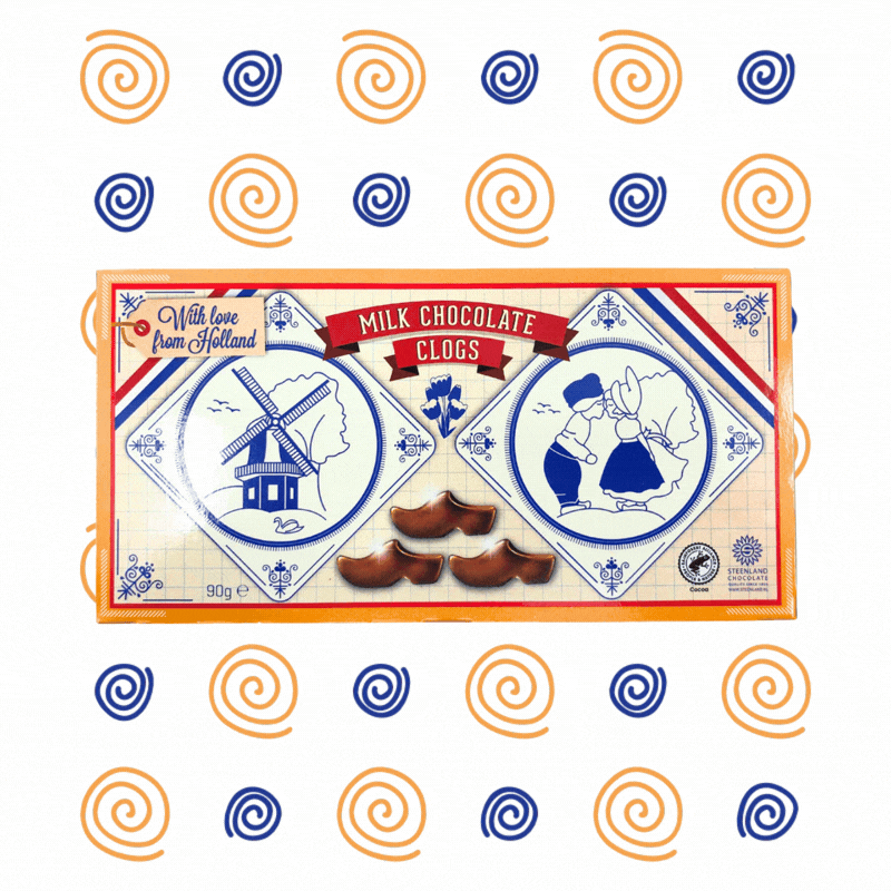 Steenland® Milk Chocolate Clogs, 3.18 oz.