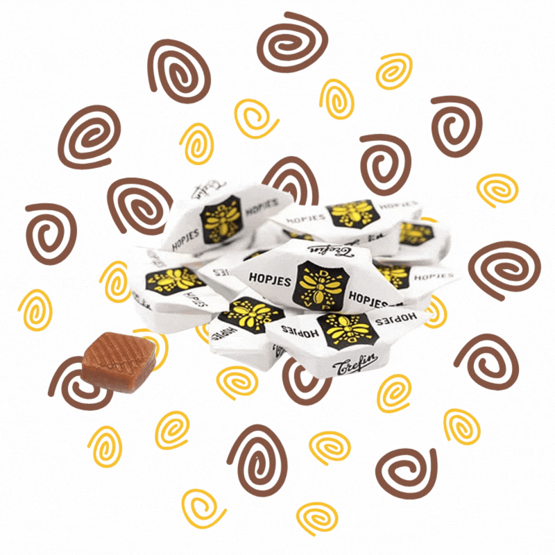 Hopjes, The Original Dutch Coffee Candy - 8 oz.