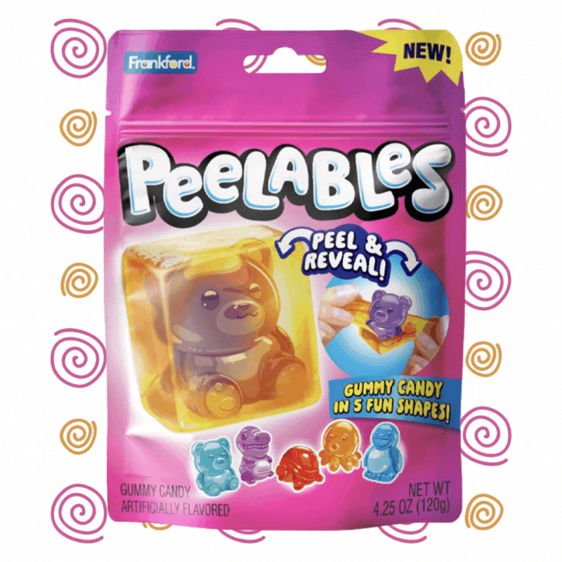Peelables® Assorted Animals Gummy Candy, 6 oz.