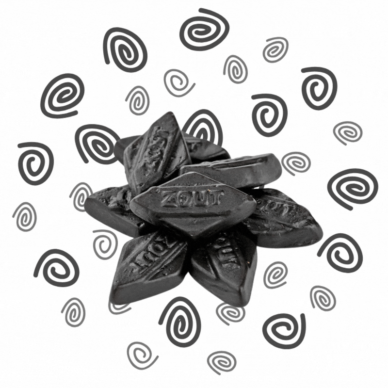 Gustaf's Salty Licorice Diamonds