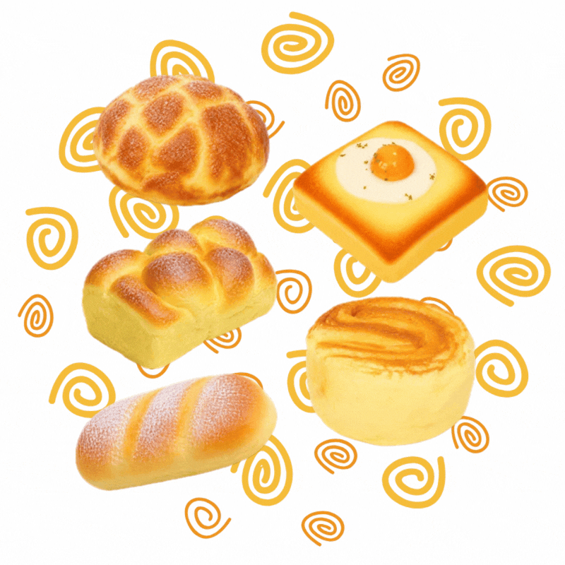 Fun Doh™ Squishy Bakery Slow Rise Foam Bread