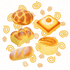 Fun Doh™ Squishy Bakery Slow Rise Foam Bread